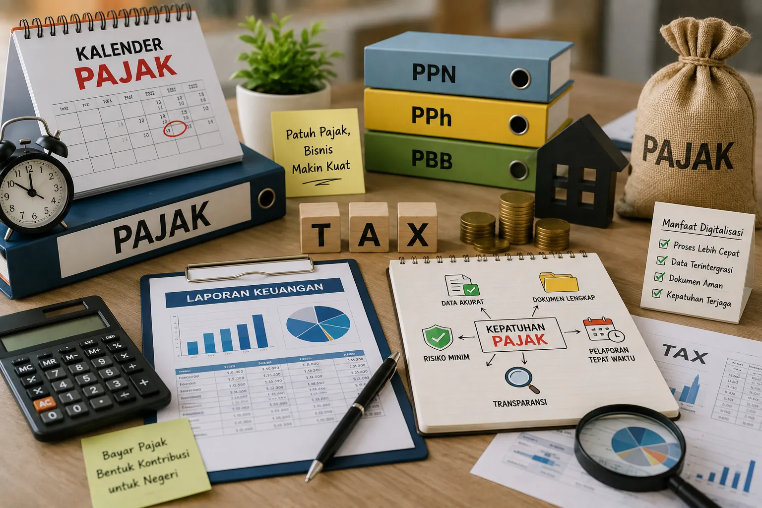 Digitalisasi Membantu Kepatuhan Pajak Bisnis
